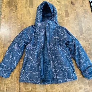 Girls size Small 7/8 Columbia Ski Jacket.